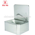 Knee Operated Commercial Hand Wash Sink, Stainless Steel Knee Operated Hand Sink Hand Wash Basin